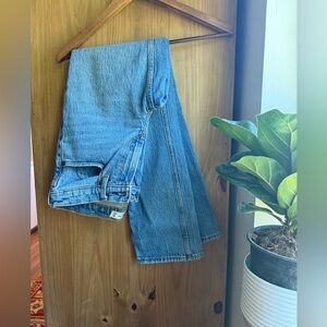 Abercrombie & Fitch Blue Straight Leg Jeans